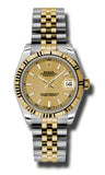 Rolex,Rolex - Datejust 31mm - Steel and Yellow Gold - Fluted Bezel - Watch Brands Direct