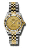 Rolex,Rolex - Datejust 31mm - Steel and Yellow Gold - Fluted Bezel - Watch Brands Direct