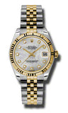 Rolex,Rolex - Datejust 31mm - Steel and Yellow Gold - Fluted Bezel - Watch Brands Direct