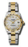 Rolex,Rolex - Datejust 31mm - Steel and Yellow Gold - Fluted Bezel - Watch Brands Direct