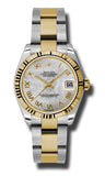 Rolex,Rolex - Datejust 31mm - Steel and Yellow Gold - Fluted Bezel - Watch Brands Direct