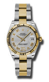 Rolex,Rolex - Datejust 31mm - Steel and Yellow Gold - Fluted Bezel - Watch Brands Direct