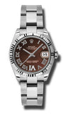 Rolex,Rolex - Datejust 31mm - Steel Fluted Bezel - Watch Brands Direct