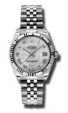 Rolex,Rolex - Datejust 31mm - Steel Fluted Bezel - Watch Brands Direct