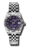 Rolex,Rolex - Datejust 31mm - Steel Fluted Bezel - Watch Brands Direct