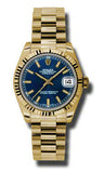 Rolex,Rolex - Datejust 31mm - Gold President Yellow Gold - Fluted Bezel - Watch Brands Direct