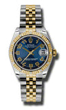 Rolex,Rolex - Datejust 31mm - Steel and Yellow Gold - 12 Diamond Bezel - Watch Brands Direct