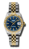Rolex - Datejust 31mm - Steel and Yellow Gold - 24 Diamond Bezel - Watch Brands Direct
 - 5