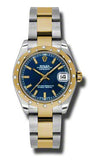 Rolex - Datejust 31mm - Steel and Yellow Gold - 24 Diamond Bezel - Watch Brands Direct
 - 18