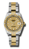 Rolex - Datejust 31mm - Steel and Yellow Gold - 24 Diamond Bezel - Watch Brands Direct
 - 21