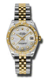Rolex - Datejust 31mm - Steel and Yellow Gold - 24 Diamond Bezel - Watch Brands Direct
 - 11