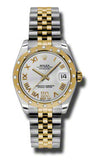 Rolex - Datejust 31mm - Steel and Yellow Gold - 24 Diamond Bezel - Watch Brands Direct
 - 13