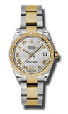 Rolex - Datejust 31mm - Steel and Yellow Gold - 24 Diamond Bezel - Watch Brands Direct
 - 26