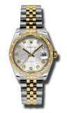 Rolex - Datejust 31mm - Steel and Yellow Gold - 24 Diamond Bezel - Watch Brands Direct
 - 14