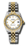 Rolex - Datejust 31mm - Steel and Yellow Gold - 24 Diamond Bezel - Watch Brands Direct
 - 15