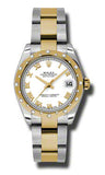 Rolex - Datejust 31mm - Steel and Yellow Gold - 24 Diamond Bezel - Watch Brands Direct
 - 28