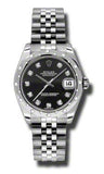 Rolex,Rolex - Datejust 31mm - Steel Diamond Bezel - Watch Brands Direct