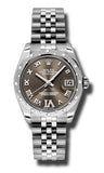 Rolex,Rolex - Datejust 31mm - Steel Diamond Bezel - Watch Brands Direct