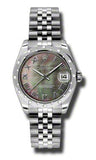 Rolex,Rolex - Datejust 31mm - Steel Diamond Bezel - Watch Brands Direct