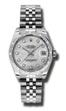 Rolex,Rolex - Datejust 31mm - Steel Diamond Bezel - Watch Brands Direct