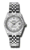 Rolex,Rolex - Datejust 31mm - Steel Diamond Bezel - Watch Brands Direct