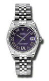 Rolex,Rolex - Datejust 31mm - Steel Diamond Bezel - Watch Brands Direct