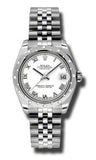 Rolex,Rolex - Datejust 31mm - Steel Diamond Bezel - Watch Brands Direct