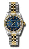 Rolex,Rolex - Datejust 31mm - Steel and Yellow Gold - 46 Diamond Bezel - Watch Brands Direct