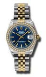 Rolex,Rolex - Datejust 31mm - Steel and Yellow Gold - 46 Diamond Bezel - Watch Brands Direct