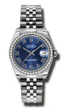 Rolex,Rolex - Datejust 31mm - Steel Diamond Bezel - Watch Brands Direct