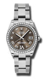 Rolex,Rolex - Datejust 31mm - Steel Diamond Bezel - Watch Brands Direct