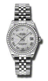 Rolex,Rolex - Datejust 31mm - Steel Diamond Bezel - Watch Brands Direct