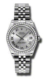 Rolex,Rolex - Datejust 31mm - Steel Diamond Bezel - Watch Brands Direct