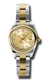 Rolex - Datejust Lady 26 - Steel and Yellow Gold - Domed Bezel - Watch Brands Direct
 - 44