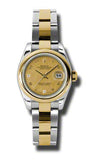 Rolex - Datejust Lady 26 - Steel and Yellow Gold - Domed Bezel - Watch Brands Direct
 - 45