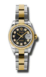 Rolex - Datejust Lady 26 - Steel and Yellow Gold - Fluted Bezel - Watch Brands Direct
 - 37
