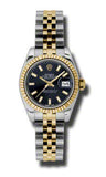 Rolex - Datejust Lady 26 - Steel and Yellow Gold - Fluted Bezel - Watch Brands Direct
 - 3
