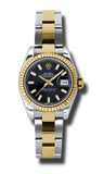 Rolex - Datejust Lady 26 - Steel and Yellow Gold - Fluted Bezel - Watch Brands Direct
 - 38