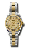 Rolex - Datejust Lady 26 - Steel and Yellow Gold - Fluted Bezel - Watch Brands Direct
 - 48
