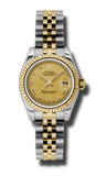 Rolex - Datejust Lady 26 - Steel and Yellow Gold - Fluted Bezel - Watch Brands Direct
 - 14