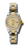 Rolex - Datejust Lady 26 - Steel and Yellow Gold - Fluted Bezel - Watch Brands Direct
 - 71