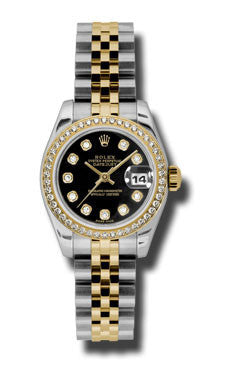 Rolex - Datejust Lady 26 - Steel and Yellow Gold - 46 Diamond Bezel - Watch Brands Direct
 - 1
