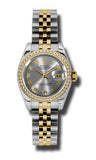 Rolex - Datejust Lady 26 - Steel and Yellow Gold - 46 Diamond Bezel - Watch Brands Direct
 - 4