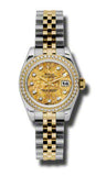 Rolex - Datejust Lady 26 - Steel and Yellow Gold - 46 Diamond Bezel - Watch Brands Direct
 - 7