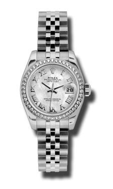 Rolex Datejust Lady Steel 46 Diamond Bezel Watch Brands Direct Luxury Watches at the Largest Discounts