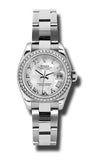 Rolex,Rolex - Datejust Lady - Steel 46 Diamond Bezel - Watch Brands Direct