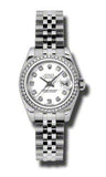 Rolex,Rolex - Datejust Lady - Steel 46 Diamond Bezel - Watch Brands Direct
