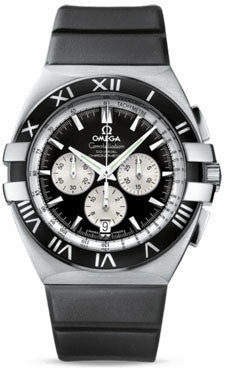 Omega,Omega - Constellation Double Eagle Co-Axial Chrono Stainless Steel - Watch Brands Direct