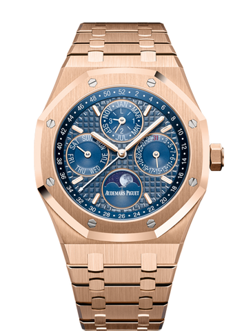 Audemars Piguet Royal Oak Perpetual Calendar White Ceramic Pink