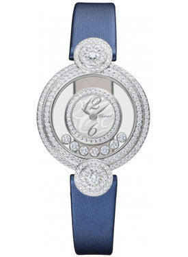 Chopard,Chopard - Happy Diamonds - Medium - Diamond Case - Watch Brands Direct